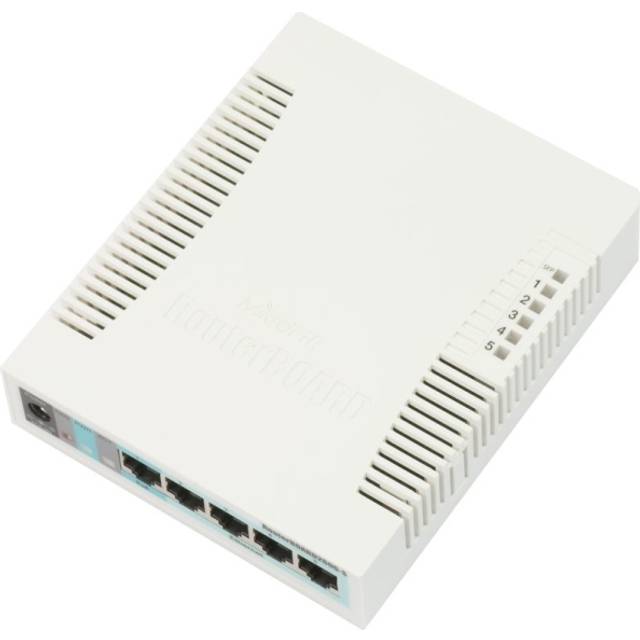 Mikrotik RB260GS Gigabit Ethernet (10/100/1000) Power over Ethernet (PoE) White (CSS106-5G-1S)