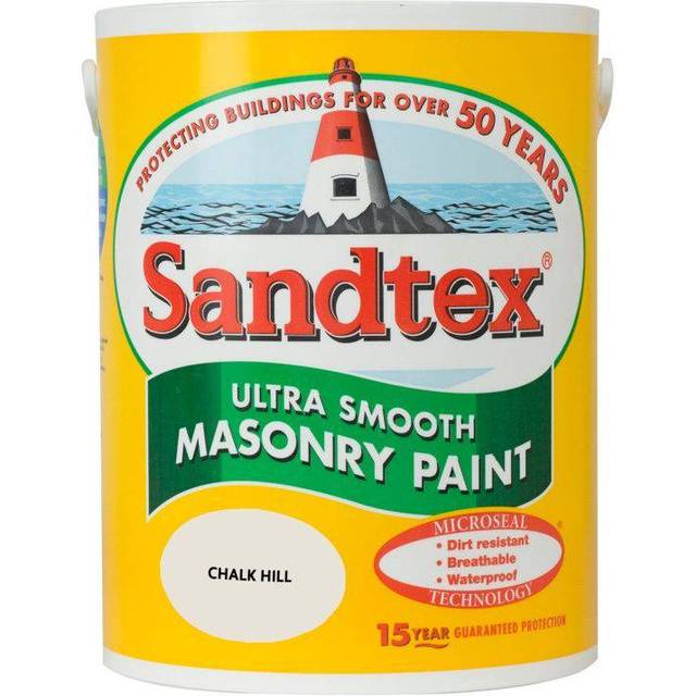 Sandtex Ultra Smooth Masonry Paint 5L Chalk Hill