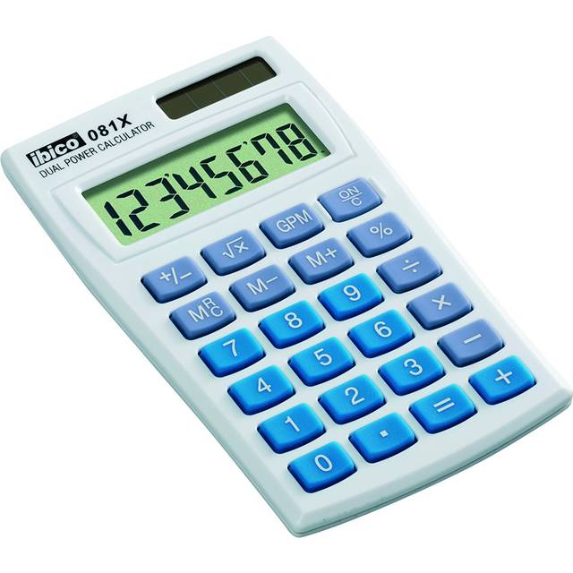 Ibico 081X Handheld Calculator