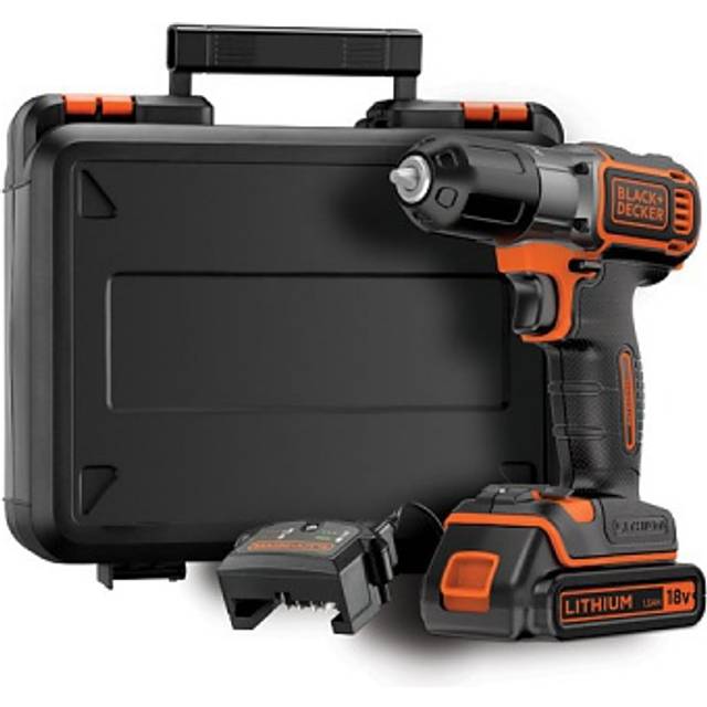 Black + Decker 18V Cordless Drill Driver with Access