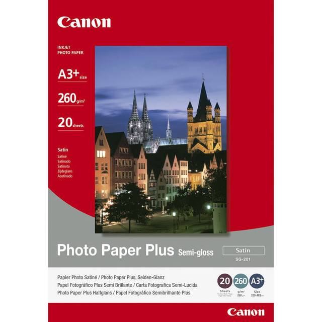 Canon 1686B032 Original Canon Photo Paper Plus semi-gloss Satin A3 -260gsm