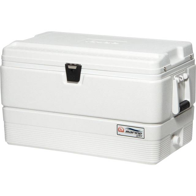 Igloo Marine Ultra 72 68 Litre Ice Cool Box In White For Camping Sports Fishing