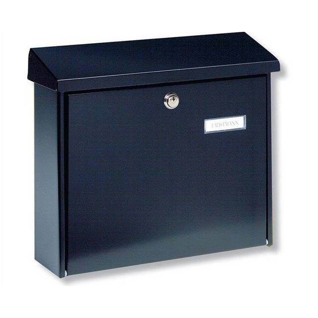 Burg Wächter AMSTERDAM.867 W Letterbox Steel White Weatherproof C4...