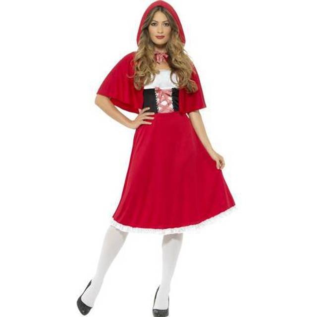 Red riding hood ladies fancy dress fairytale book day week womens adults costume