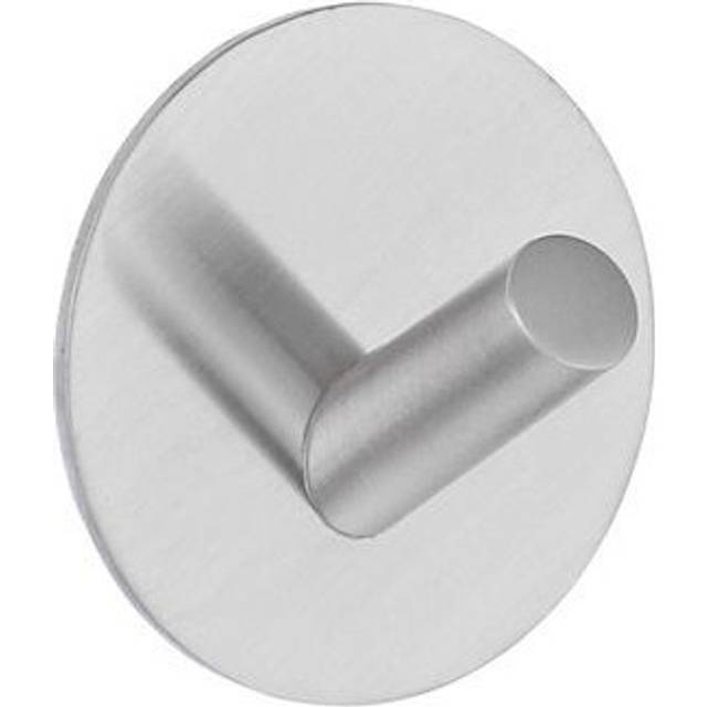 Beslagsboden Enkelkrok Design Självhäftande 45x45mm (Borstat)