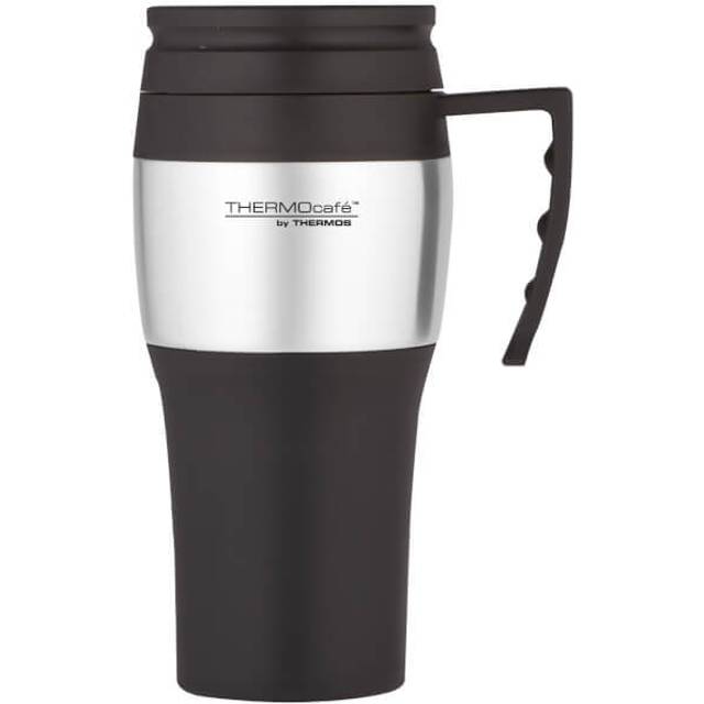 183344 thermocaf 2010 travel mug 400 ml stainless steel multi colour free s