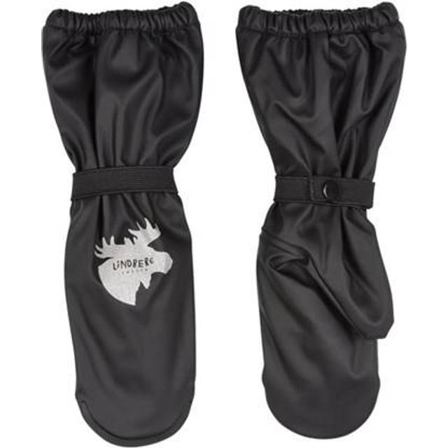 Lindberg K Varekil Mitten (fleece Lining) Kläder Black - 3/4-6Y