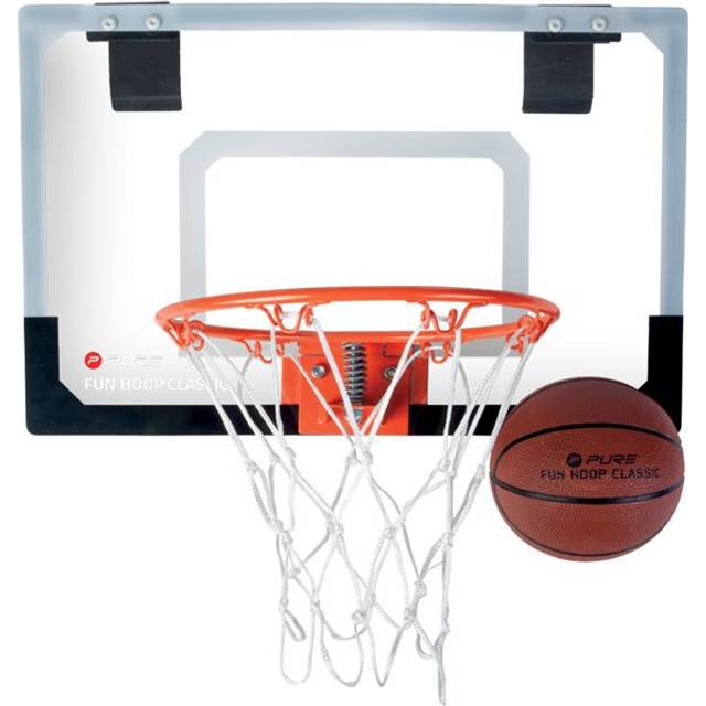 Classic Mini Basketball Fun Hoop - Red - One Size