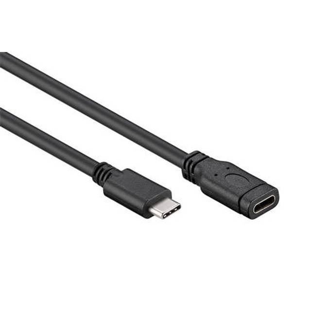 Goobay - USB 3.2 GEN 1 (USB 3.0) USB-C Verlängerungskabel - USB-C (M) auf USB-C (F) - 5Gbit/s - USB-Adapter - OTG-Kabel