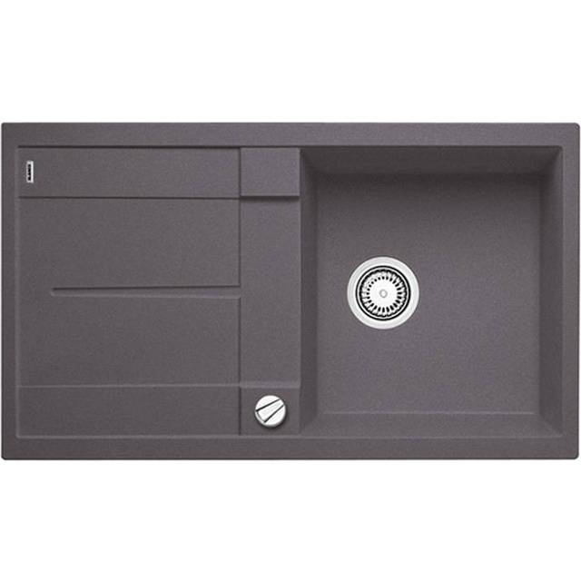 BLANCO Metra 5S Composite Granite Single Bowl Kitchen Sink with Push-up Waste