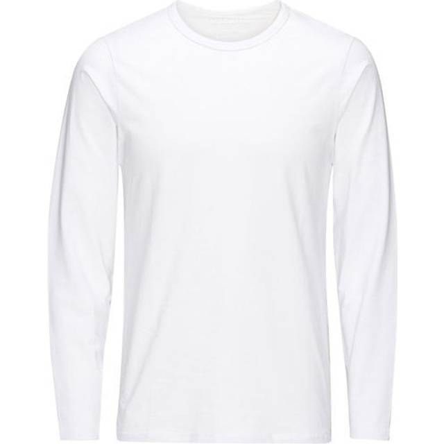 Jack & Jones Essentials Basic Long Sleeve T-Shirt White