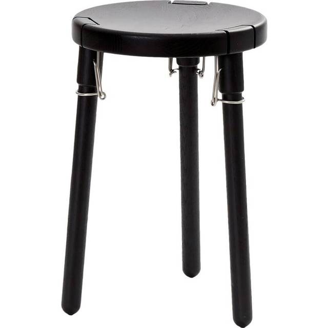 U1 taburet, Ø30x46,5 cm, sort