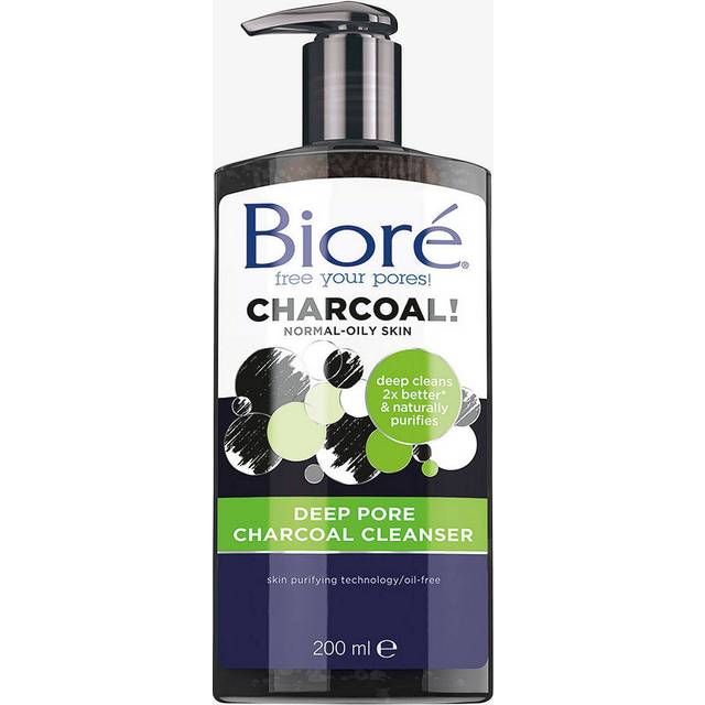 Biore Deep Pore Charcoal Cleanser 200Ml