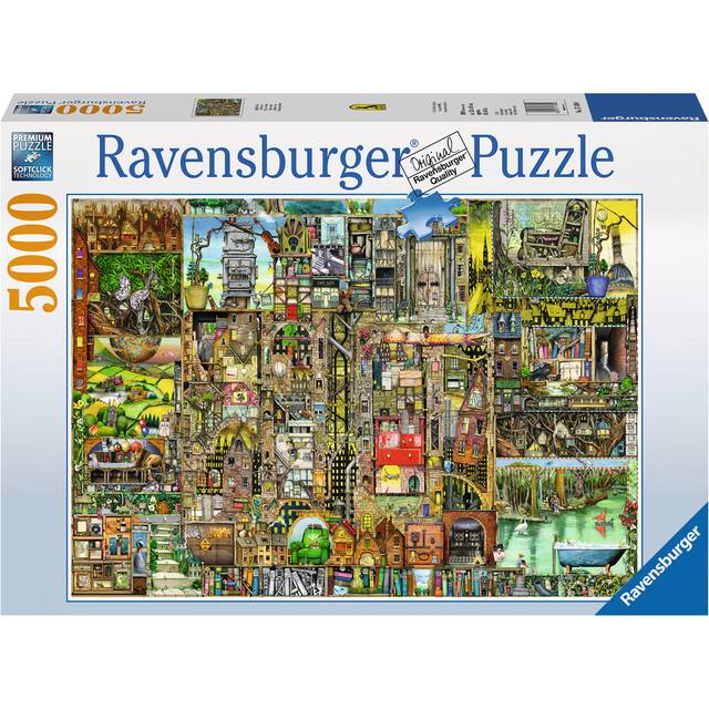 Ravensburger Colin Thompson's Bizarre Town 5000 Brikker