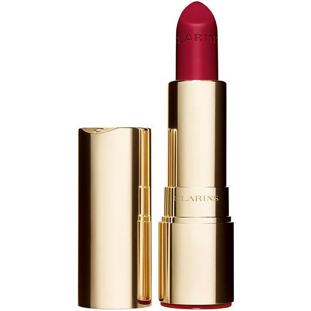 Clarins Joli Rouge Velvet 754v Deep Red Lipstick 3.5g