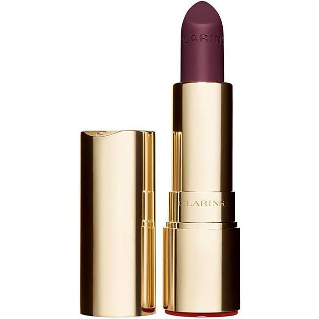 Clarins Joli Rouge Velvet Matte and Moisturising Long Wearing Lipstick #744V Plum 3.5g