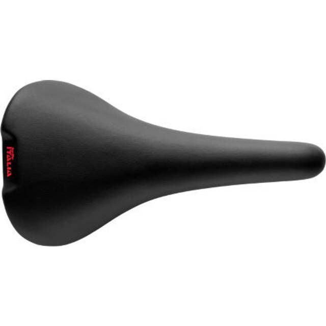 Selle Italia FLITE Original 1990 - Klassisk Cykelsadel med Titanram och Läderöverdrag, för Landsväg och Terräng - Storlek L1, Svart