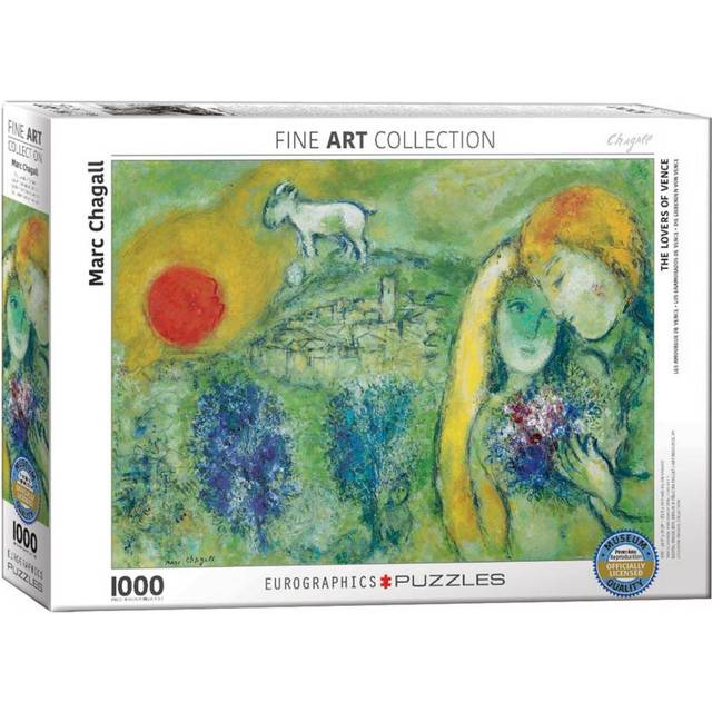 Marc Chagall - The Lovers of Vence