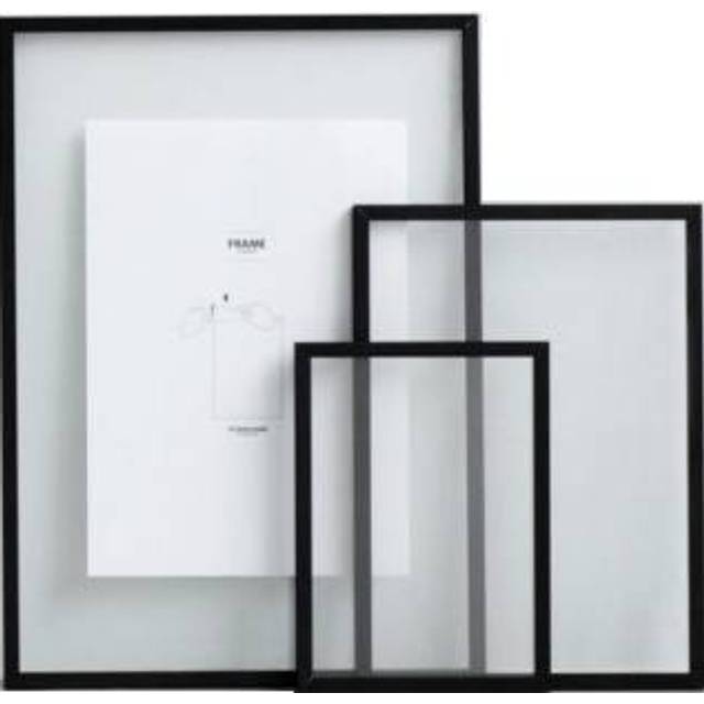 MOEBE - Frame - A3 - Ramar - Black - H: 44 x L: 32 x B: 1,2 cm