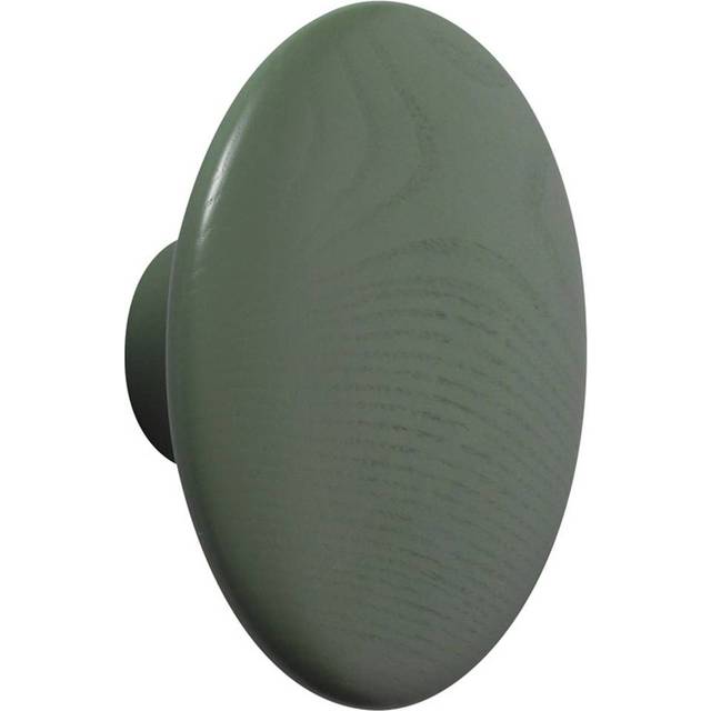 Muuto Dots - Wood - Ø6,5cm. - Dark Green
