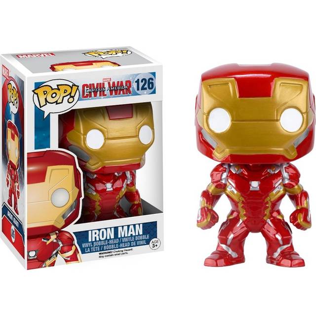 Funko Pop! Marvel Captain America Civil War - Iron Man Vinyl Figure #126