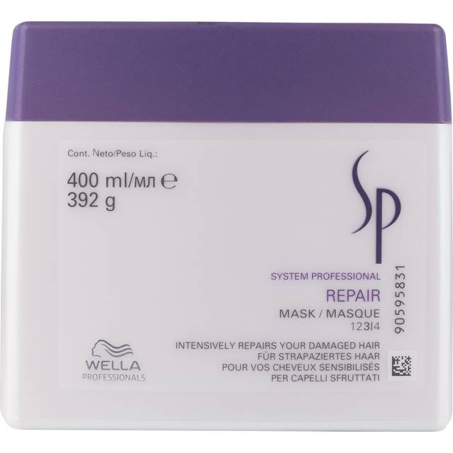Wella Professionals SP Repair Mask För skadat, kemiskt behandlat hår 400 ml