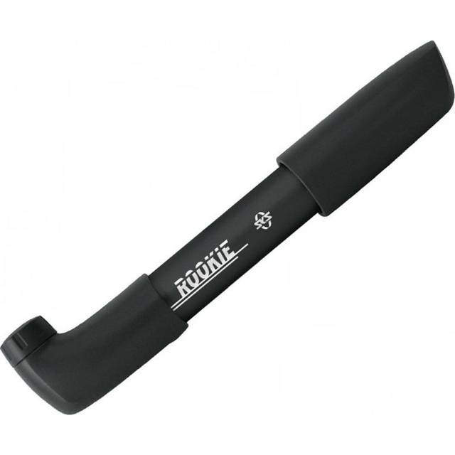 ROOKIE 1 (225-240 mm) air pump, bicycle pump (suitable for all valve types, O-ring technology for immediate pressure build-up, can be mounted on the