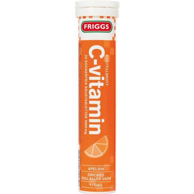 Friggs C-vitamin Apelsin 20 brustabletter