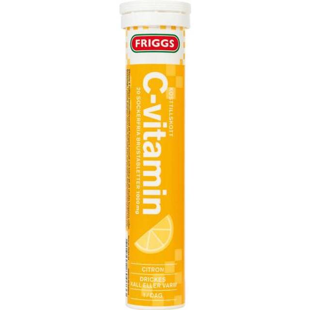 Friggs C-vitamin Citron 20 brustabletter