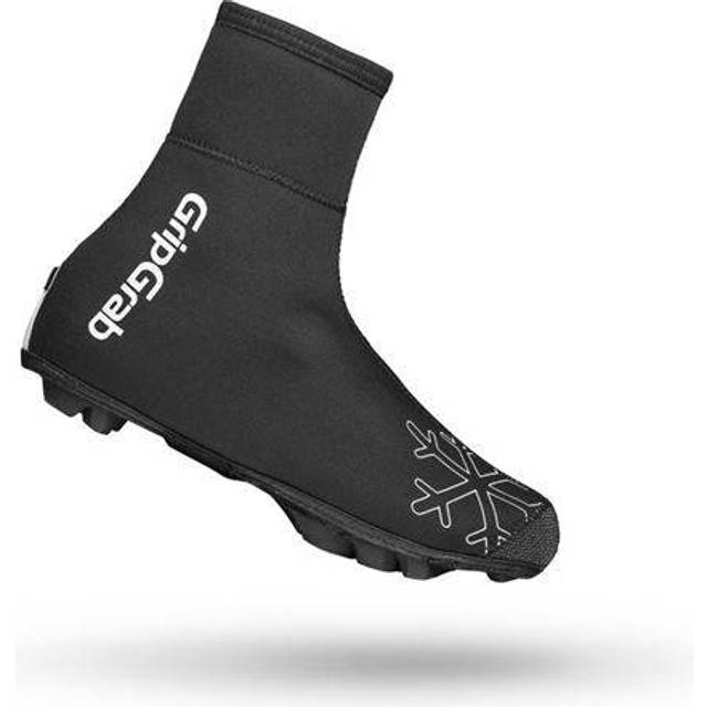 GripGrab Arctic X | Winter Mountainbike översko | extra varm vattentät fodrad cykelsport överdrag svart 42-43