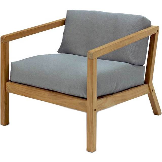 Fritz Hansen - Virkelyst Chair - Charcoal - Utomhusfåtöljer - SAYS WHO - Trä