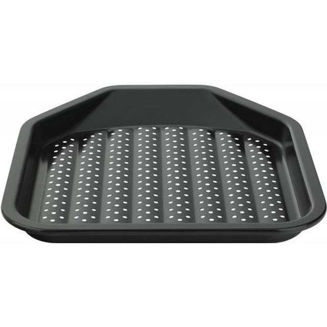Prestige Inspire Oven Chip Tray in Black Steel Rectangular Non Stick Bakeware