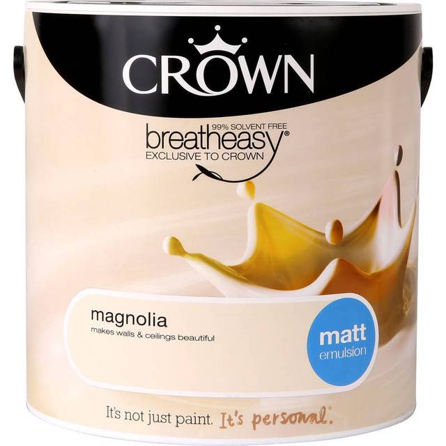 Crown Matt Emulsion Paint - Magnolia - 2.5L