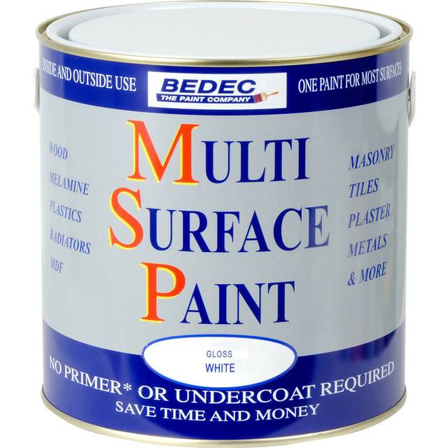 Bedec multi surface paint msp gloss oxford blue 750ml