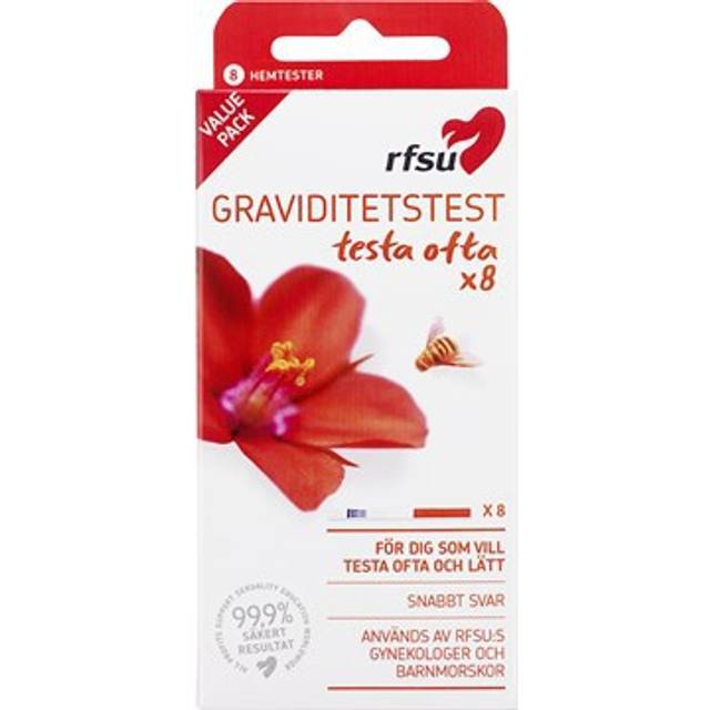 RFSU Graviditetstest 8-pack - Hvor langt skal sæden op, før man bliver gravid? - Babyhelp.dk