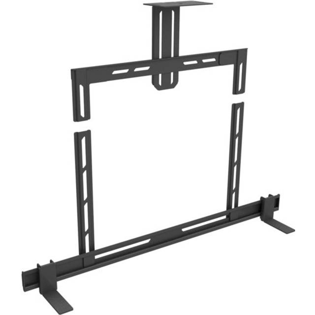 Multibrackets M Universal Soundbar Mount Small - Monteringssats (väggfäste) - för soundbar - metall - svart - skärmstorlek: 32"-40" - monteringsgränssnitt: 400 x 400 mm