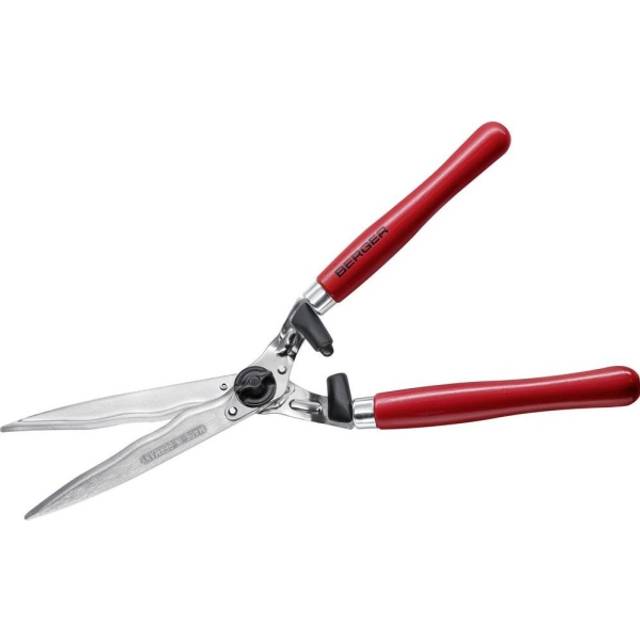 BERGER Hedge Shear Comfort 4590 with Serrated Blade Professional Tool Made of high-Grade Steel Length 54 cm