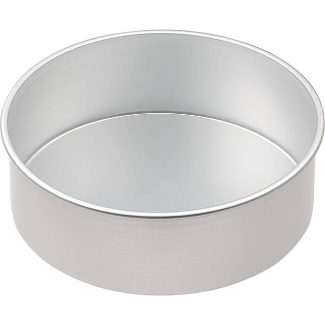 "(11"") Mermaid Silver Anodised Aluminium Round Loose Based Cake Tin Made in England"