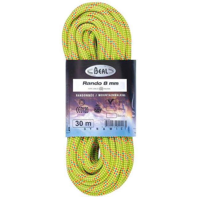Beal Rando Golden Dry 8 Mm Rope Yellow 48 m