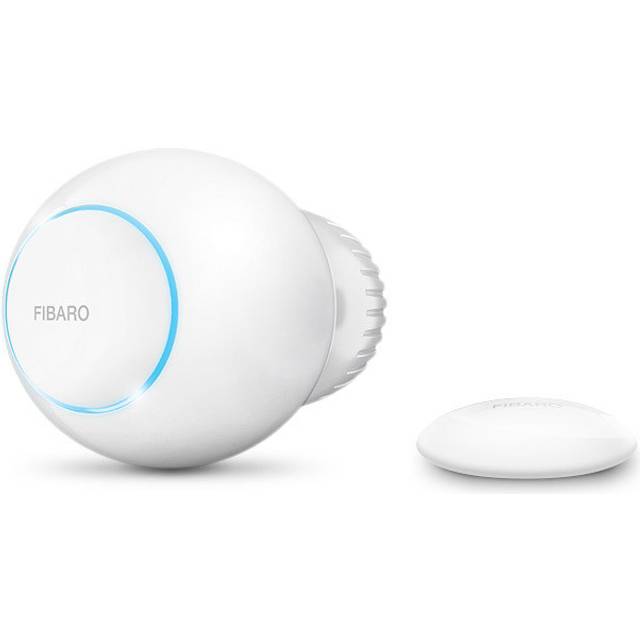 FIBARO Värmekontrollerhuvudet/Z-Wave Plus värmetermostat, radiatortermostat, FGT-001
