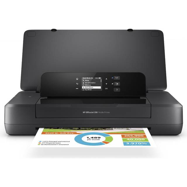 HP OfficeJet 200 A4 Colour Wireless Inkjet Printer