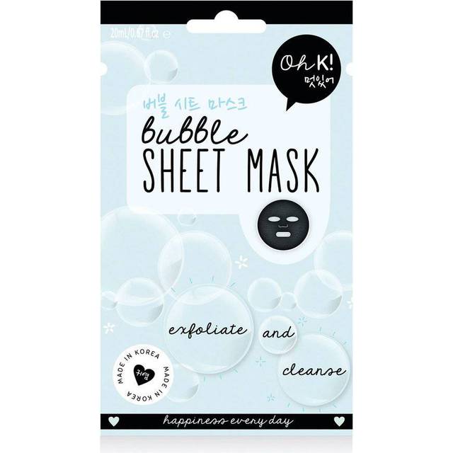 Oh K! Exfoliate & Cleanse Bubble Sheet Mask 23 gram