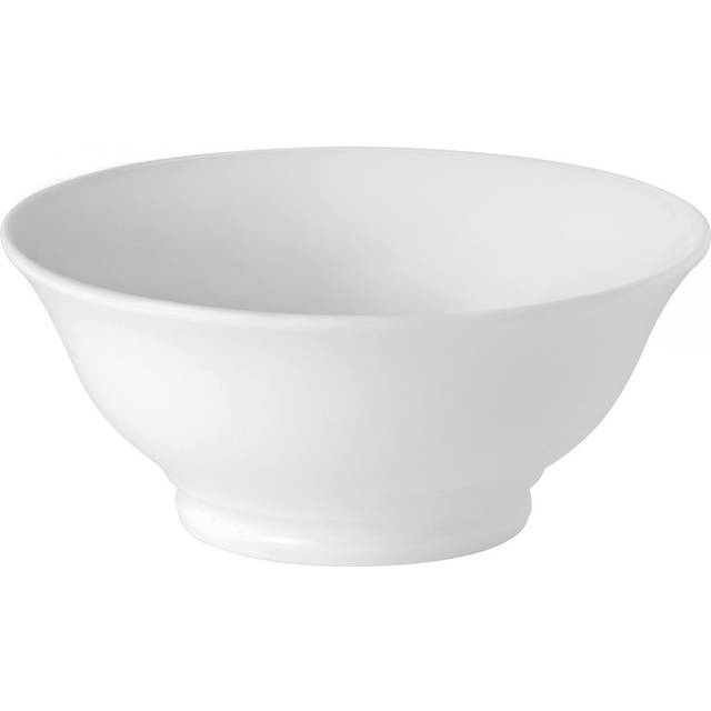 Titan White Bowl Ceramic Valier Serving For Bars8 (20cm) 40oz (114cl) Pack Of 6