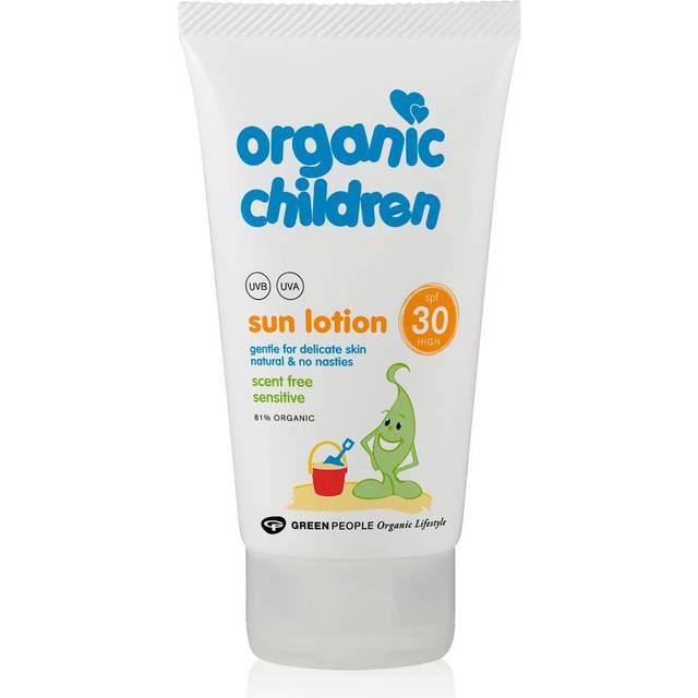 Green People Organic Children Scent Free Sun Cream SPF30 150ml