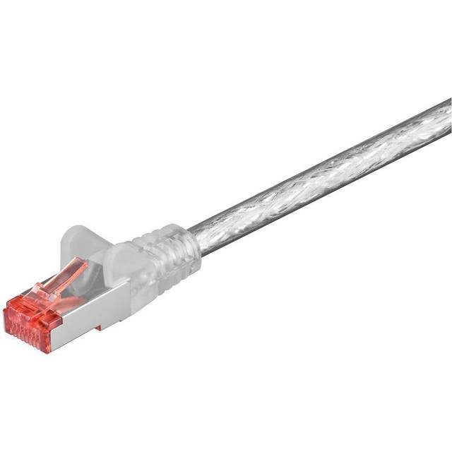 MicroConnect Transparent RJ45-RJ45 S/FTP Cat6 0.2m