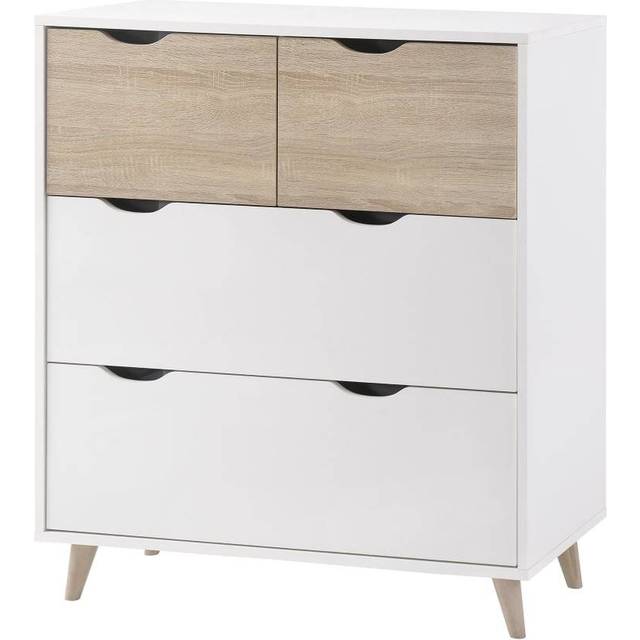 Stockholm Scandinavian 4 Drawer Chest