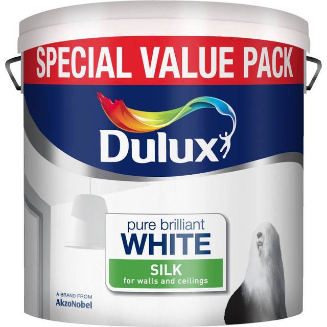 Dulux Silk Pure Brilliant White 6L