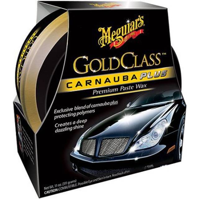 Meguiar's G7014EU Gold Class Carnauba Plus Premium Paste Wax bilvax, 311 g
