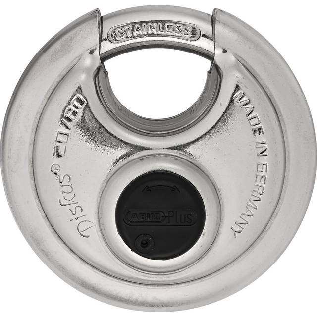 Abus 20 Series Diskus Stainless Steel Bodied Padlock 80mm Standard