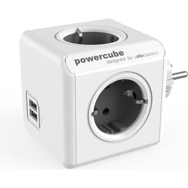 Allocacoc PowerCube original usb - kraftdistributionsenhet